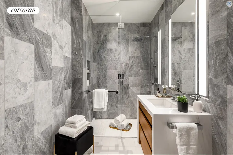 New York City Real Estate | View 277 Fifth Avenue, 16C | Primary Bathroom | View 5
