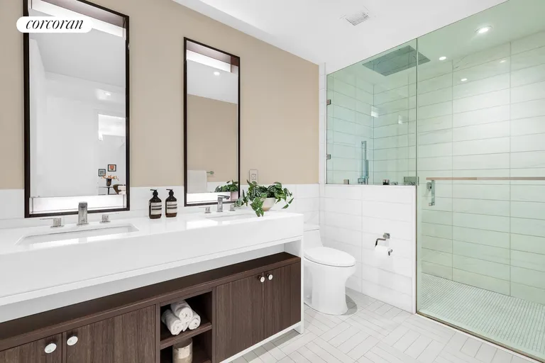 New York City Real Estate | View 261 West 25th Street, 5C | Primary Bathroom | View 5