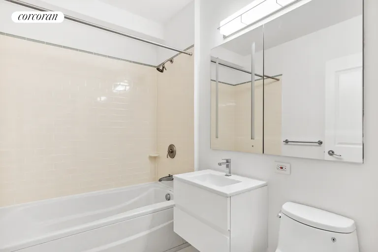 New York City Real Estate | View 272 West 107th Street, 8C | 2nd Bathroom | View 9