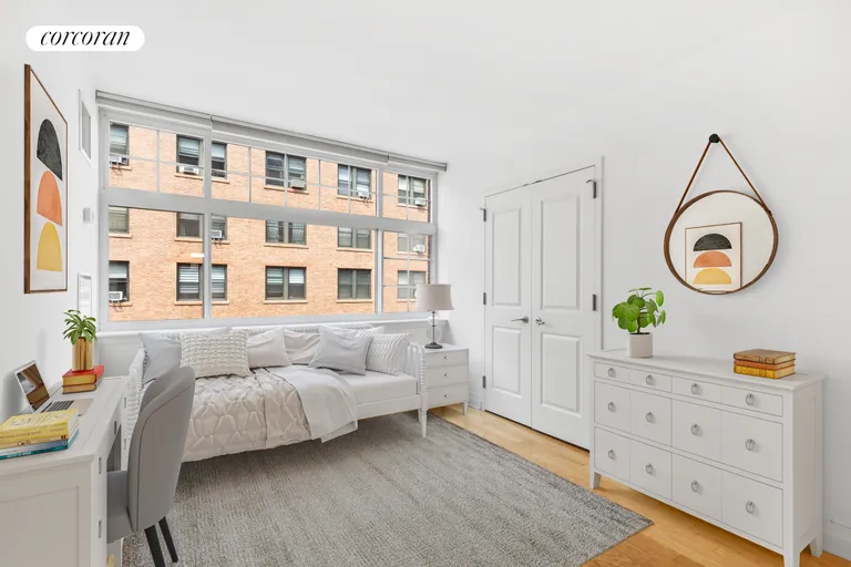 New York City Real Estate | View 272 West 107th Street, 8C | Virtually Staged 3rd Bedroom | View 8