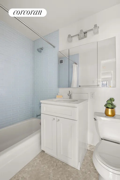 New York City Real Estate | View 245 East 87th Street, 7D | Renovated bathroom | View 4