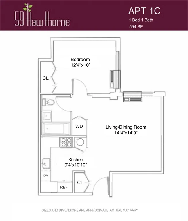 59 Hawthorne Street, 1C | floorplan | View 12