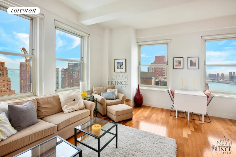 New York City Real Estate | View 88 Greenwich Street, 3101 | 1 Bed, 1 Bath | View 1