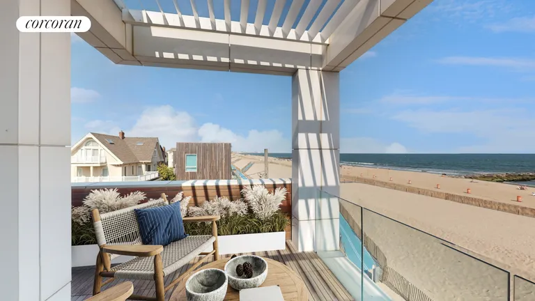 New York City Real Estate | View 137 Beach 140th Street | Terrace | View 13