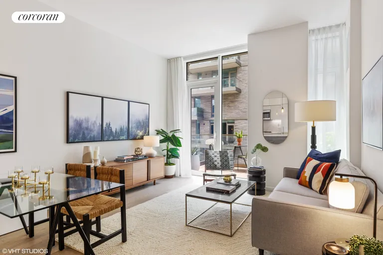 New York City Real Estate | View 505 West 43rd Street, 8C | 3 Beds, 2 Baths | View 1