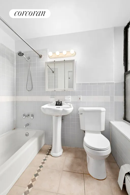 New York City Real Estate | View 66 Saint Nicholas Avenue, 5E | Primary Bathroom | View 4