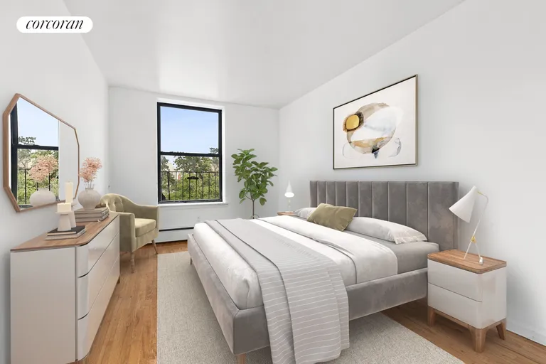 New York City Real Estate | View 66 Saint Nicholas Avenue, 5E | Bedroom | View 2
