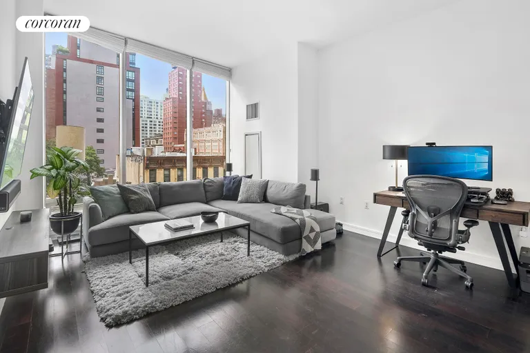 New York City Real Estate | View 300 East 23rd Street, 6F | Living Room | View 2