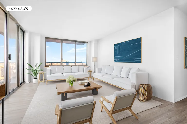New York City Real Estate | View 200 East 89th Street, 42B | Living Room | View 5