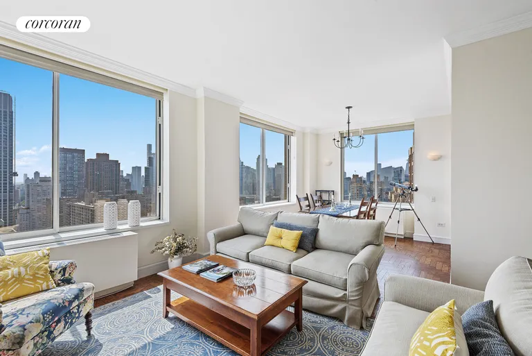 New York City Real Estate | View 200 Riverside Boulevard, 37E | 2 Beds, 2 Baths | View 1