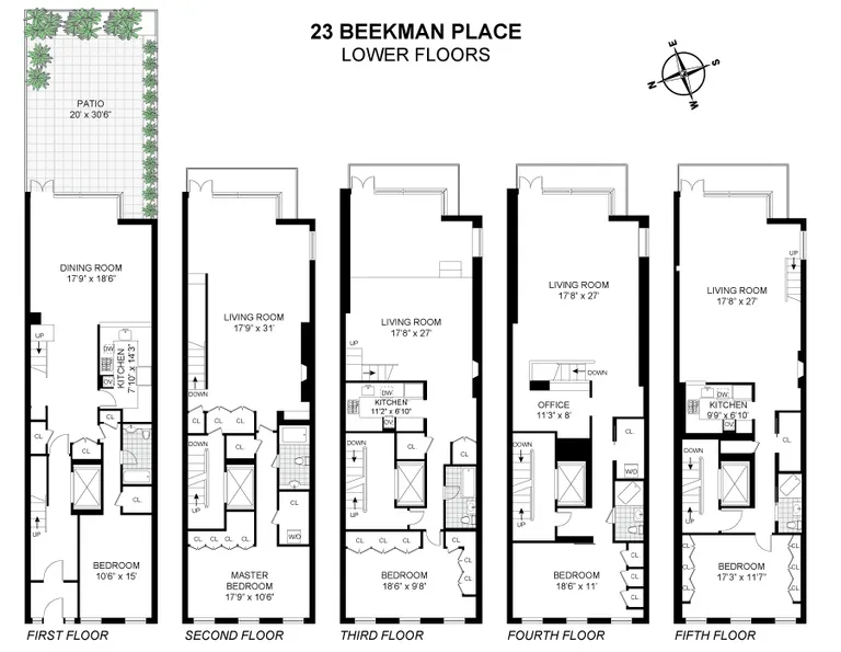 23 Beekman Place | floorplan | View 13