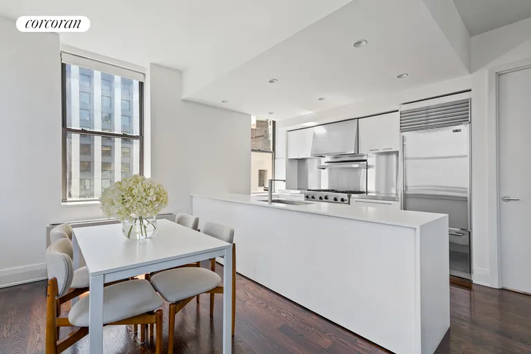 New York City Real Estate | View 150 Nassau Street, 18D | Eat-in Kitchen | View 2