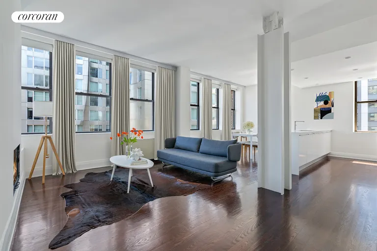 New York City Real Estate | View 150 Nassau Street, 18D | 2 Beds, 2 Baths | View 1