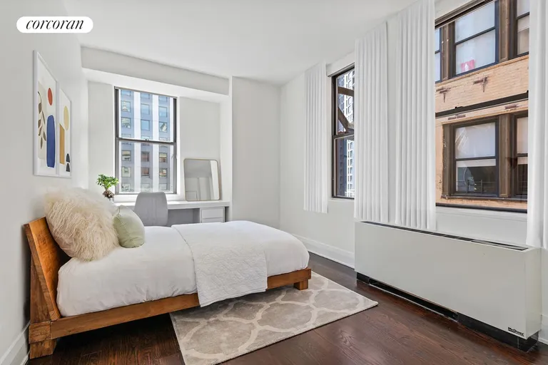 New York City Real Estate | View 150 Nassau Street, 18D | Second Bedroom | View 5