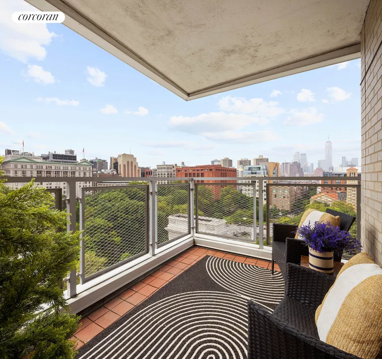 New York City Real Estate | View 2 Fifth Avenue, 14EF | Balcony | View 4