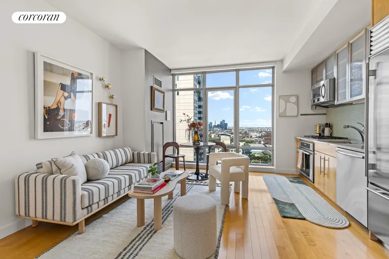 New York City Real Estate | View 1 NORTHSIDE PIERS, 23A | 1 Bed, 1 Bath | View 1