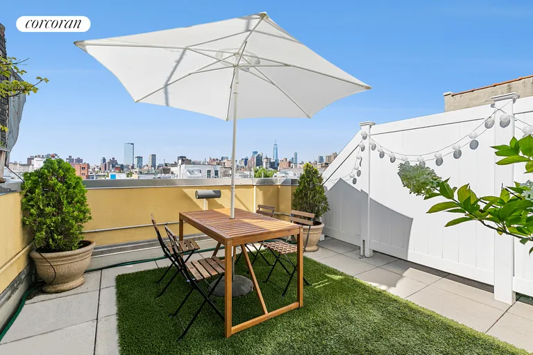 New York City Real Estate | View 631 East 9th Street, 6B | Roof Deck | View 9