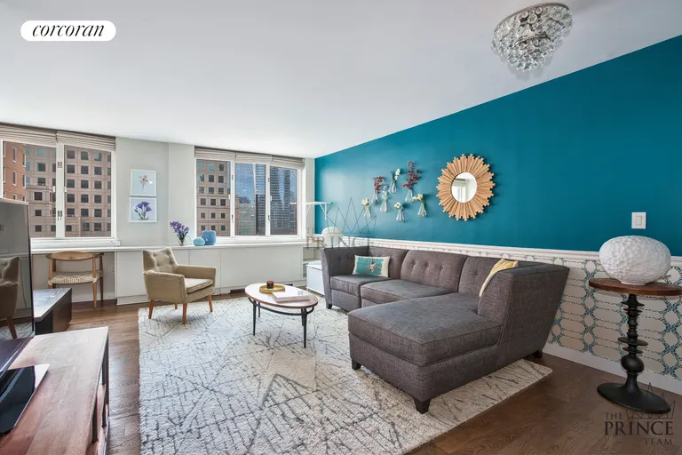 New York City Real Estate | View 225 Rector Place, 12B | 1 Bath | View 1