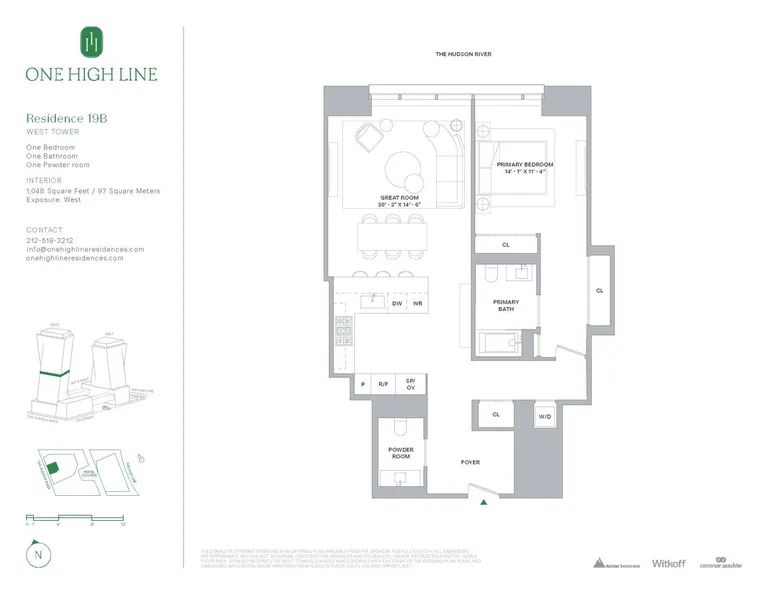 500 West 18th Street, WEST_19B | floorplan | View 4