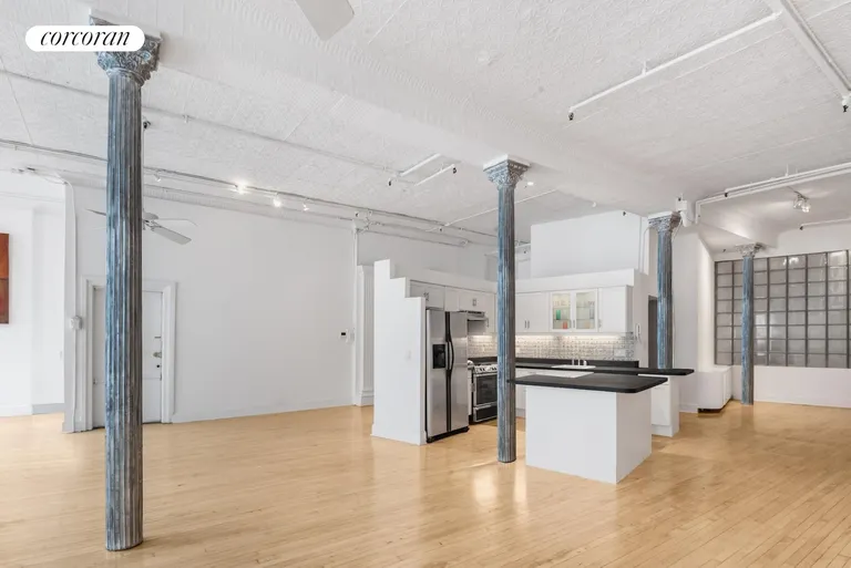 New York City Real Estate | View 22 East 18th Street, 5E | View to the Kitchen Area | View 7