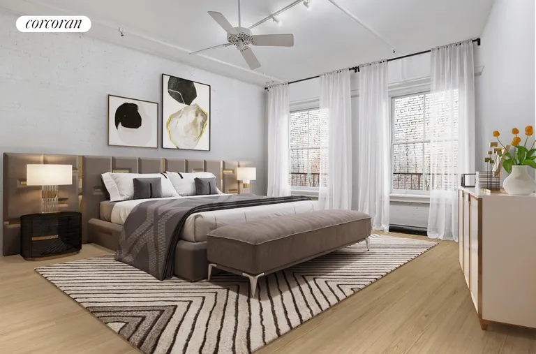 New York City Real Estate | View 22 East 18th Street, 5E | Bedroom (virtual) | View 27