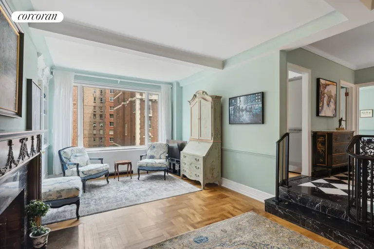 New York City Real Estate | View 2 Sutton Place South, 14B | Sunken Living Room | View 2