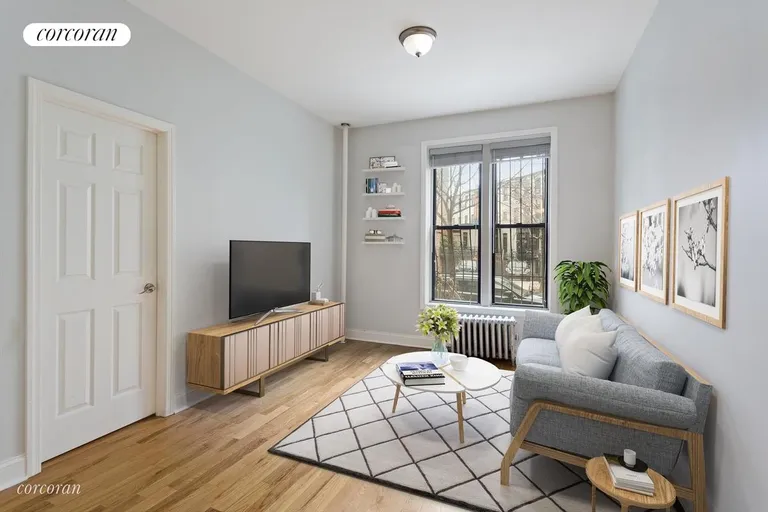 New York City Real Estate | View 34 Butler Place, 1 | 2 Beds, 1 Bath | View 1