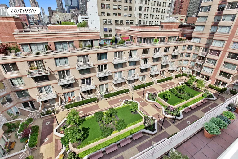 New York City Real Estate | View 350 West 50th Street, 5N | Courtyard | View 6
