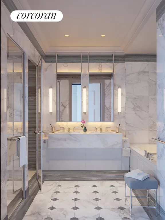 New York City Real Estate | View 1295 Madison Avenue, 4C | Primary Bathroom | View 5