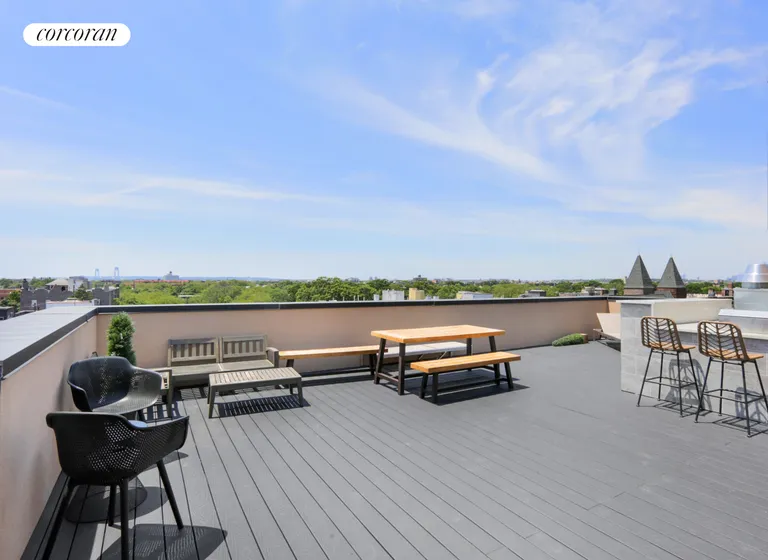 New York City Real Estate | View 1673 Ocean Avenue, 3C | Roof Deck | View 6