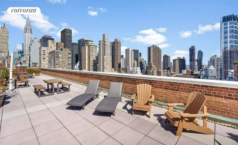 New York City Real Estate | View 132 East 35th Street, 7A | Roof Deck | View 11