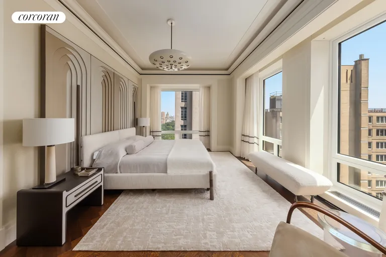 New York City Real Estate | View 220 Central Park South, 23C | Bedroom | View 8