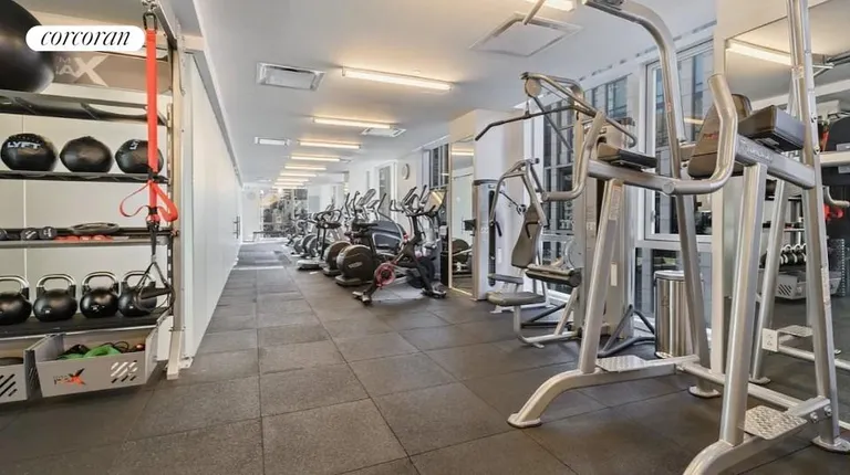 New York City Real Estate | View 200 Chambers Street, 8C | Gym | View 16