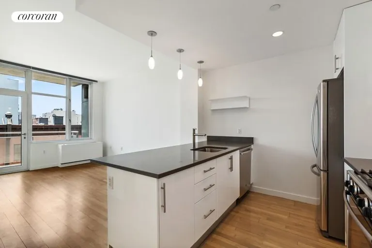 New York City Real Estate | View 1 Powers Street, 405 | Kitchen | View 2