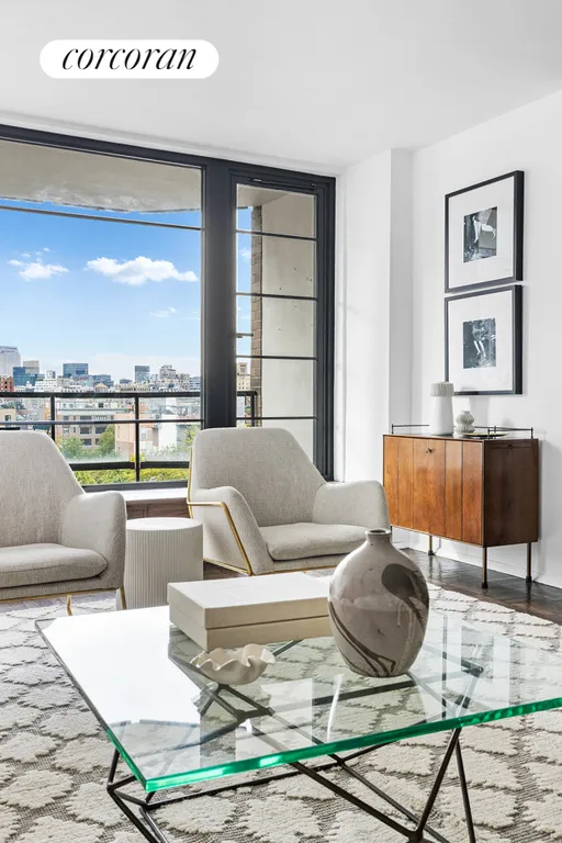 New York City Real Estate | View 37 West 12th Street, 11D | Living Room | View 3