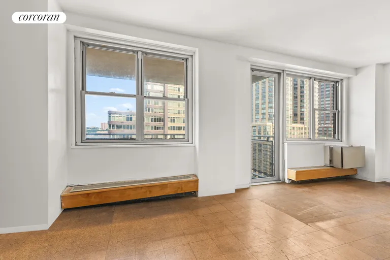 New York City Real Estate | View 303 West 66th Street, 19EW | Dining Alcove | View 7