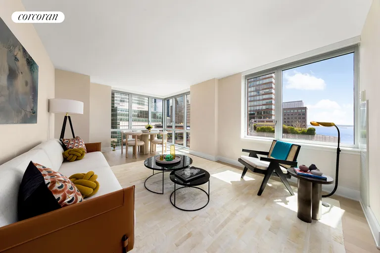 New York City Real Estate | View 20 River Terrace, 26E | 2 Beds, 2 Baths | View 1