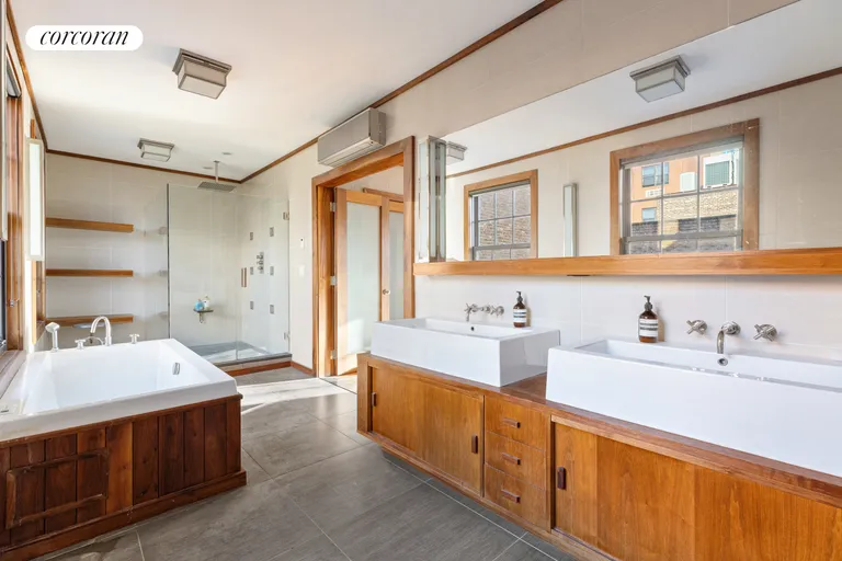 New York City Real Estate | View 297 Pacific Street | Primary Bathroom | View 7