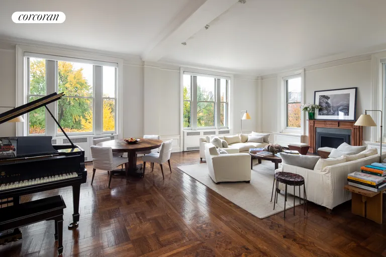 New York City Real Estate | View 88 Central Park West, 5N | Living Room | View 5