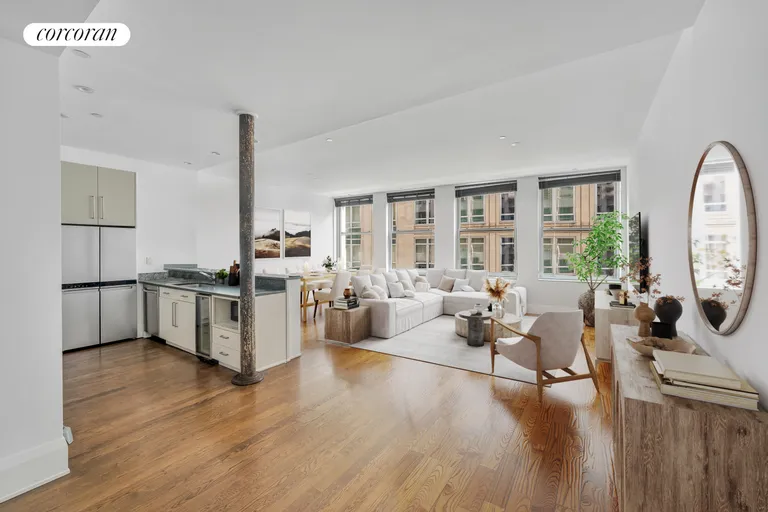New York City Real Estate | View 102 Fulton Street, 6W | 2 Beds, 2 Baths | View 1