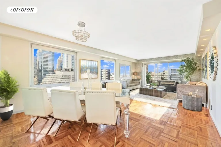 New York City Real Estate | View 303 East 57th Street, 22H | 3 Beds, 2 Baths | View 1