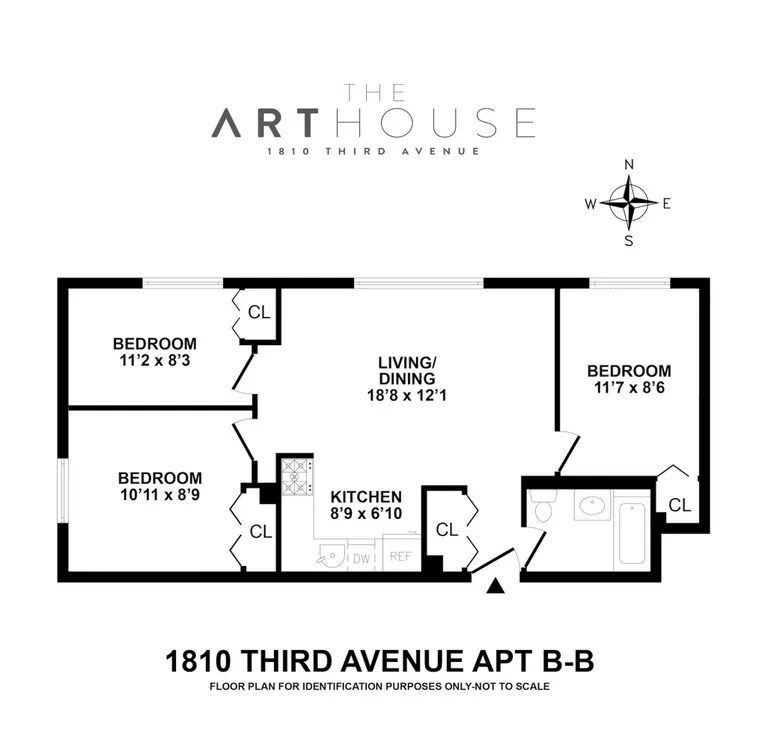 1810 Third Avenue, B4B | floorplan | View 6