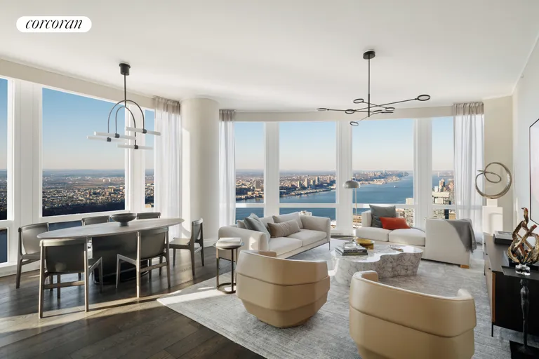 New York City Real Estate | View 35 Hudson Yards, 8402 | 3 Beds, 3 Baths | View 1