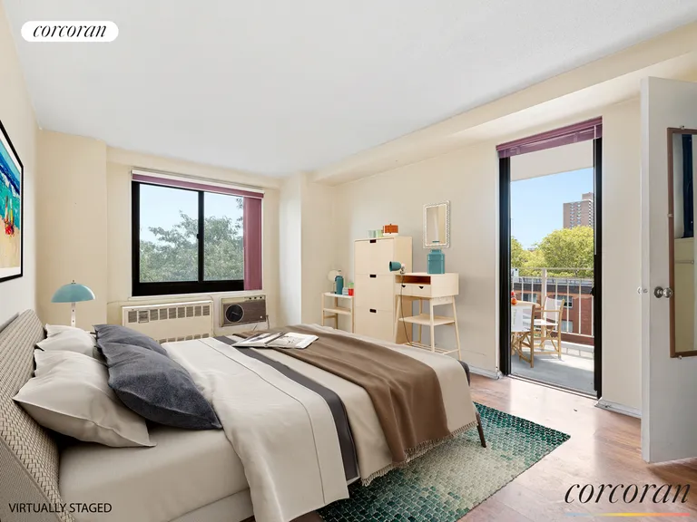 New York City Real Estate | View 185 Hall Street, 604 | Primary Bedroom | View 3