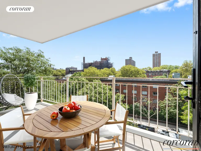 New York City Real Estate | View 185 Hall Street, 604 | Terrace | View 4