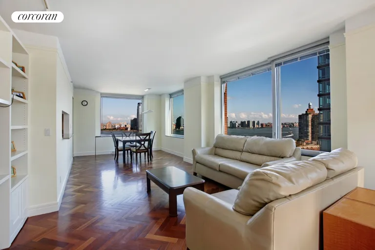 New York City Real Estate | View 10 West Street, 19C | 2 Beds, 2 Baths | View 1