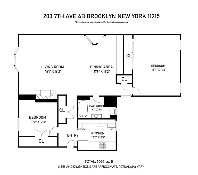 203 7th Avenue, 4B | floorplan | View 10