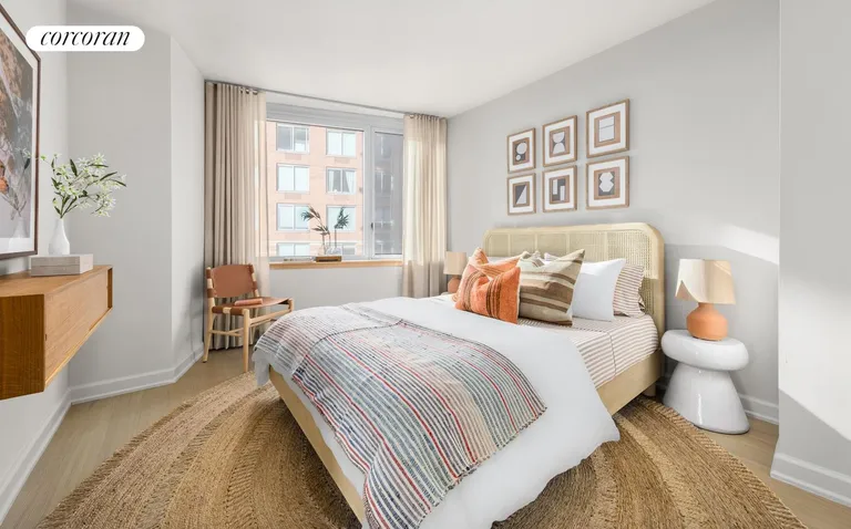 New York City Real Estate | View 20 River Terrace, 5F | Bedroom | View 12