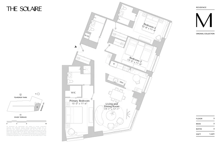 20 River Terrace, 3M | floorplan | View 11