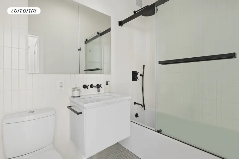 New York City Real Estate | View 453 West 43rd Street, 2C | Full Bathroom | View 9